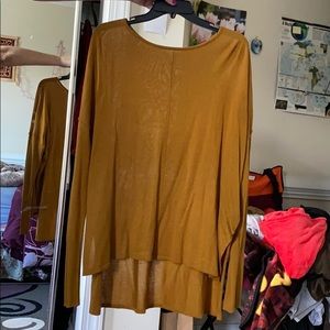 light high low sweater